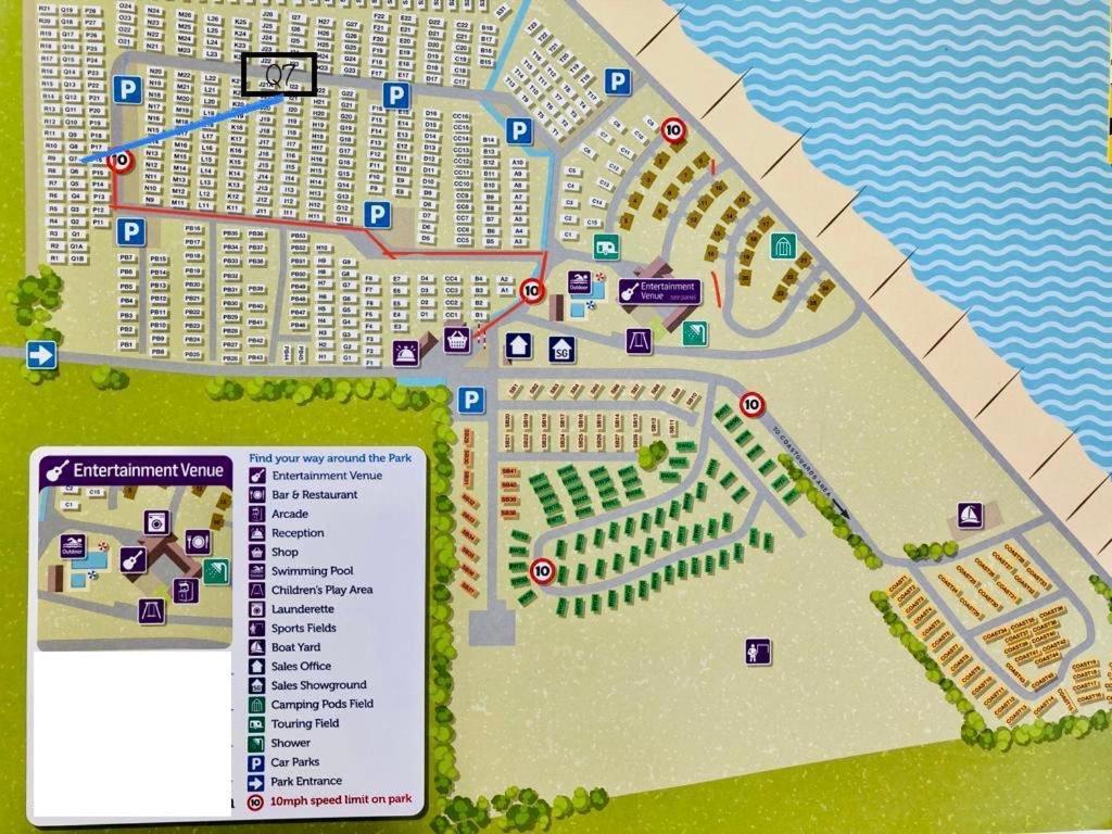 Seaview Holiday Rentals Chestfield 外观 照片